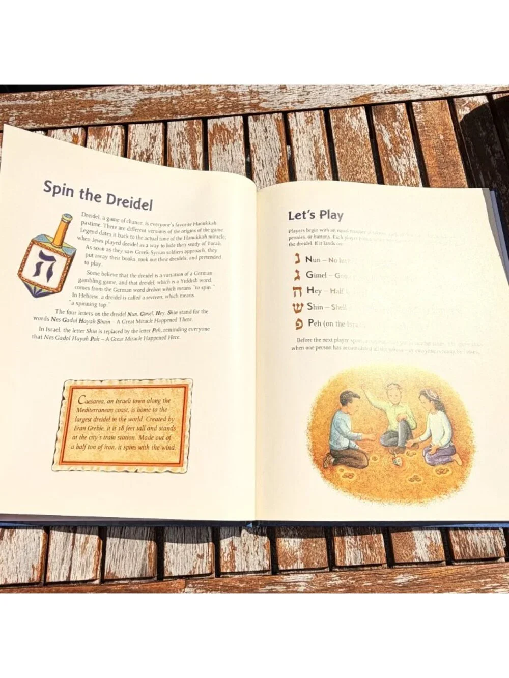 Hanukkah Around World Tami Lehman-Wilzig Childrens Book Games Recipes Ex Library